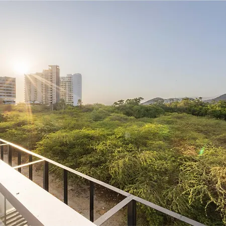 Increible Apartasuit A Solo 3 Min De La Playa Santa Marta  Exterior foto